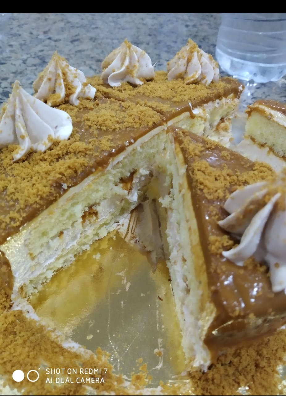 قطعة كيك لوتس